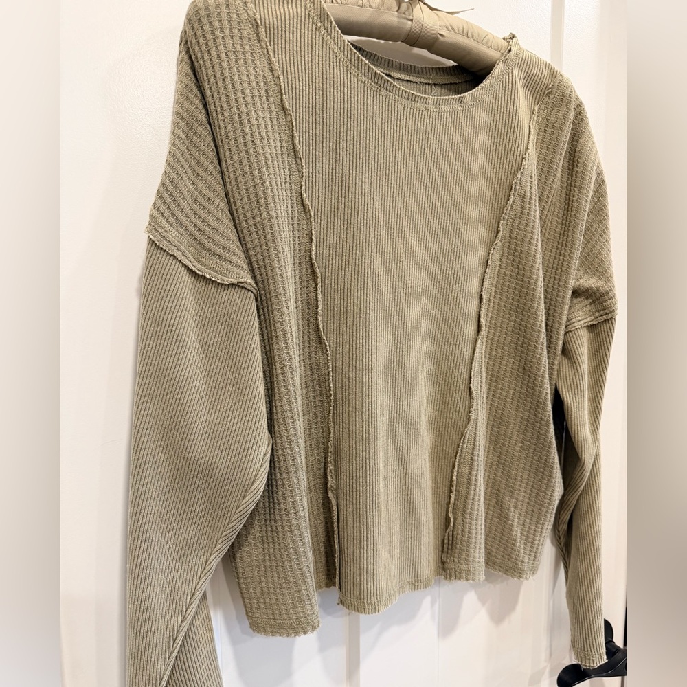 Altar'd State Ribbed Knit Top - Picture 6 of 12